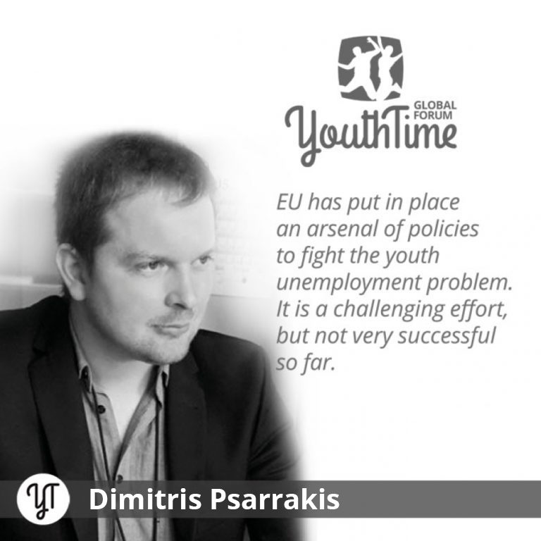 #YTGlobal Faces: Economic Policy Advisor of the EU Mr. Psarrakis