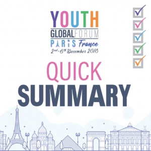 The Tips For Youth Time Global Forum In Paris – Summary